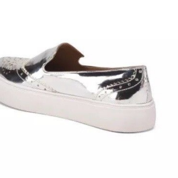 FRANCO SARTO Womens Metallic Slip on Sneaker - Picture 3 of 8
